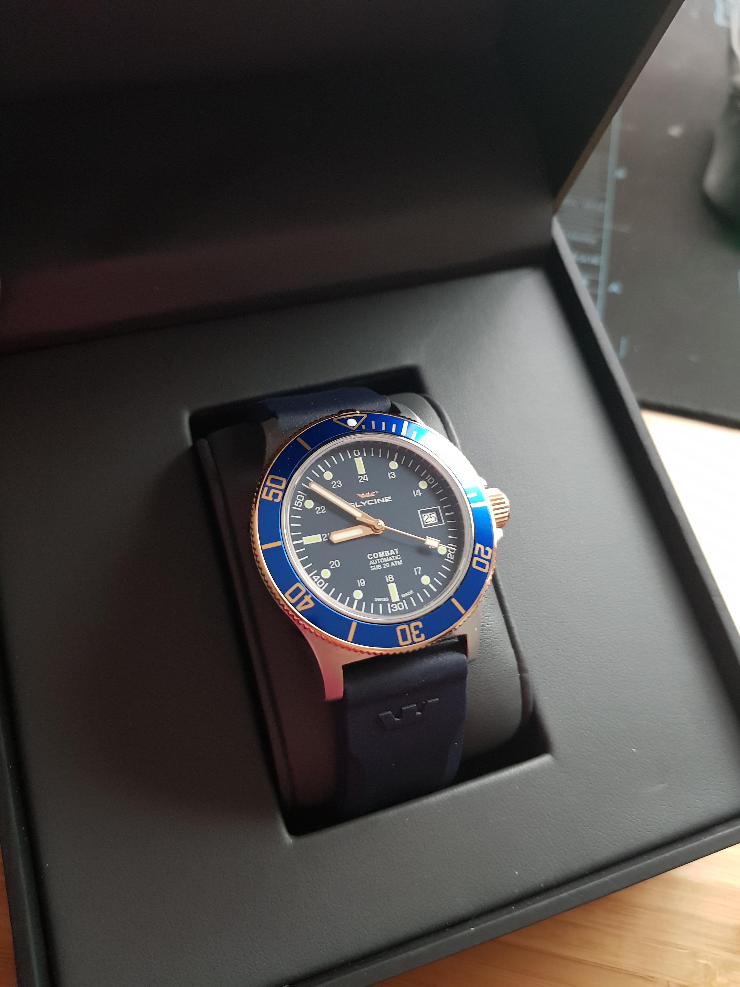 WTS Glycine Combat Sub GL0089 Like New WatchCharts