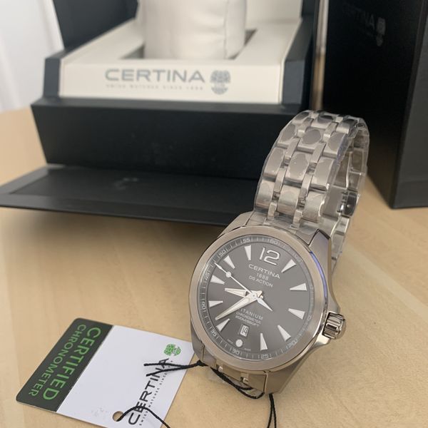 FS: Certina DS Action Titanium High Accuracy Quartz Chronometer ...