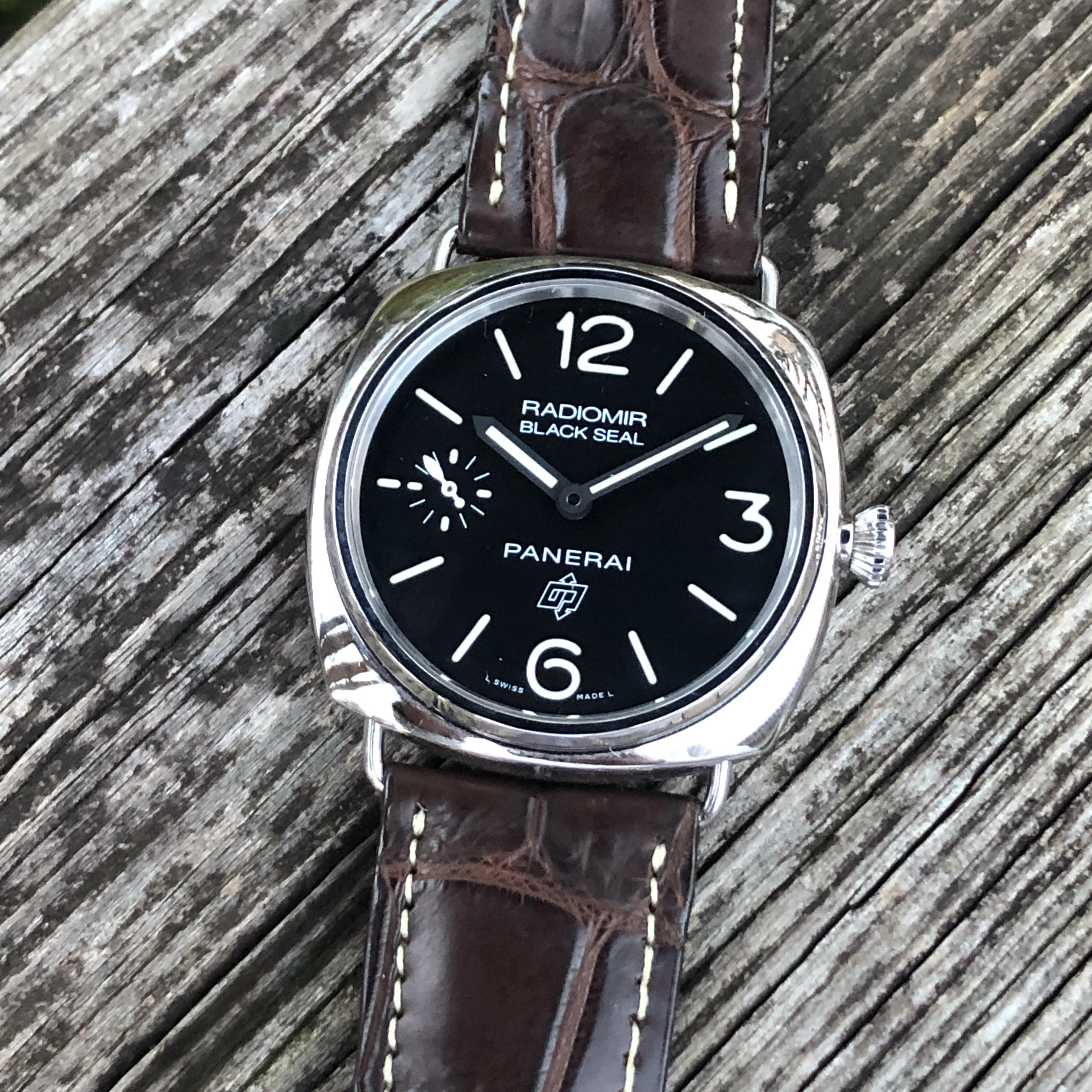 Panerai Radiomir Blackseak PAM 380 3 straps WatchCharts Marketplace