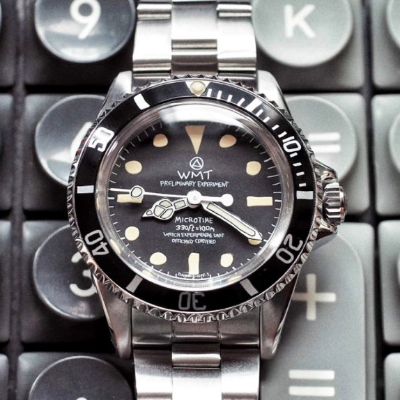WMT WATCH] Young Marine - Black Dial / Shipping Date - Ealy〜Mid