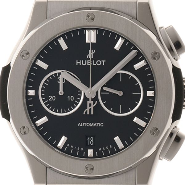 HUBLOT Hublot Watch Men's Automatic Classic Fusion Titanium Chronograph ...