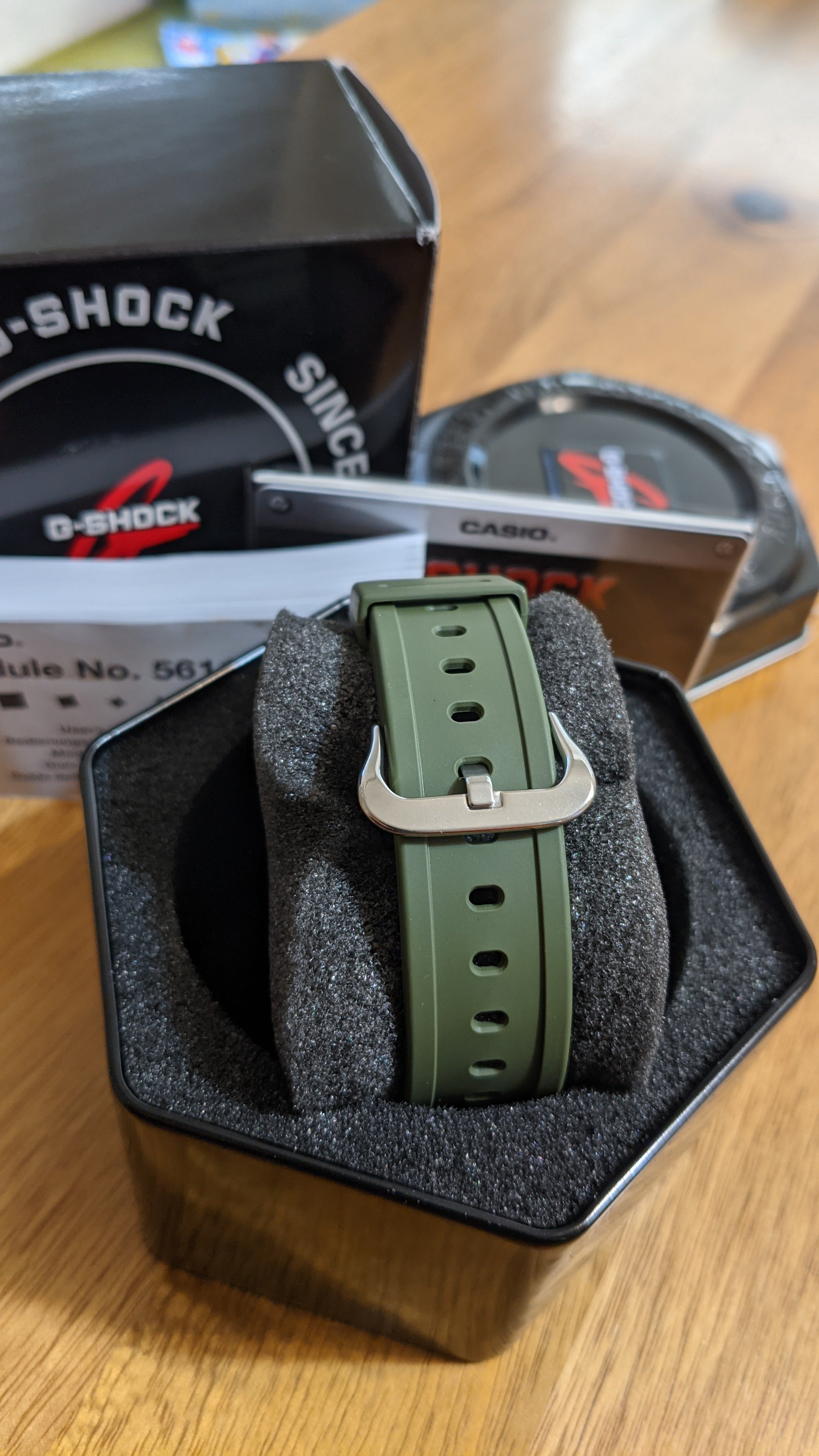 FS: CASIO G-SHOCK GA-2110SU-3AJF GA-2100 Utility Color Green