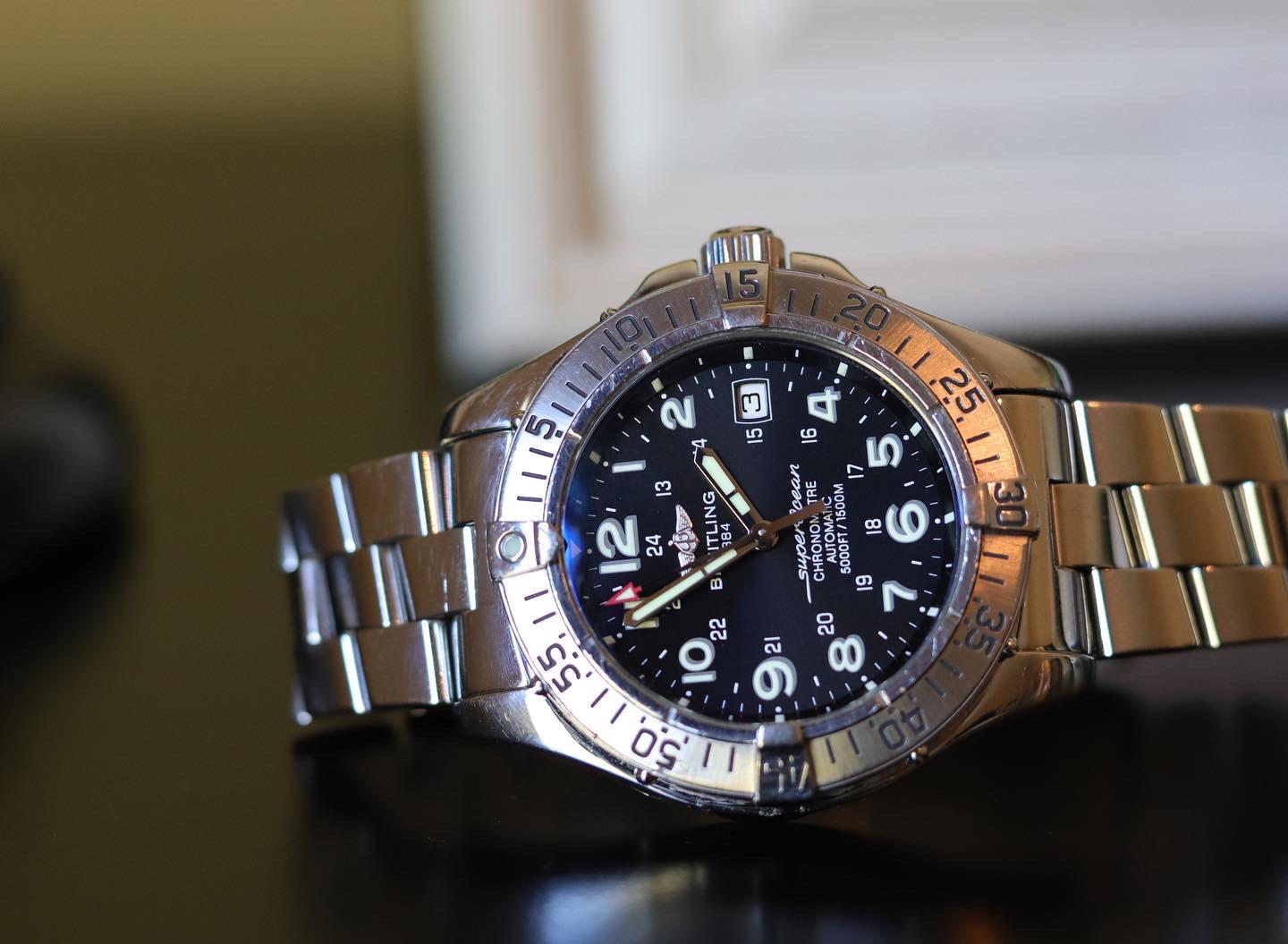 breitling superocean a17360