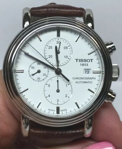 TISSOT T Classic Carson Chronograph Automatic T068427 Steel Men s