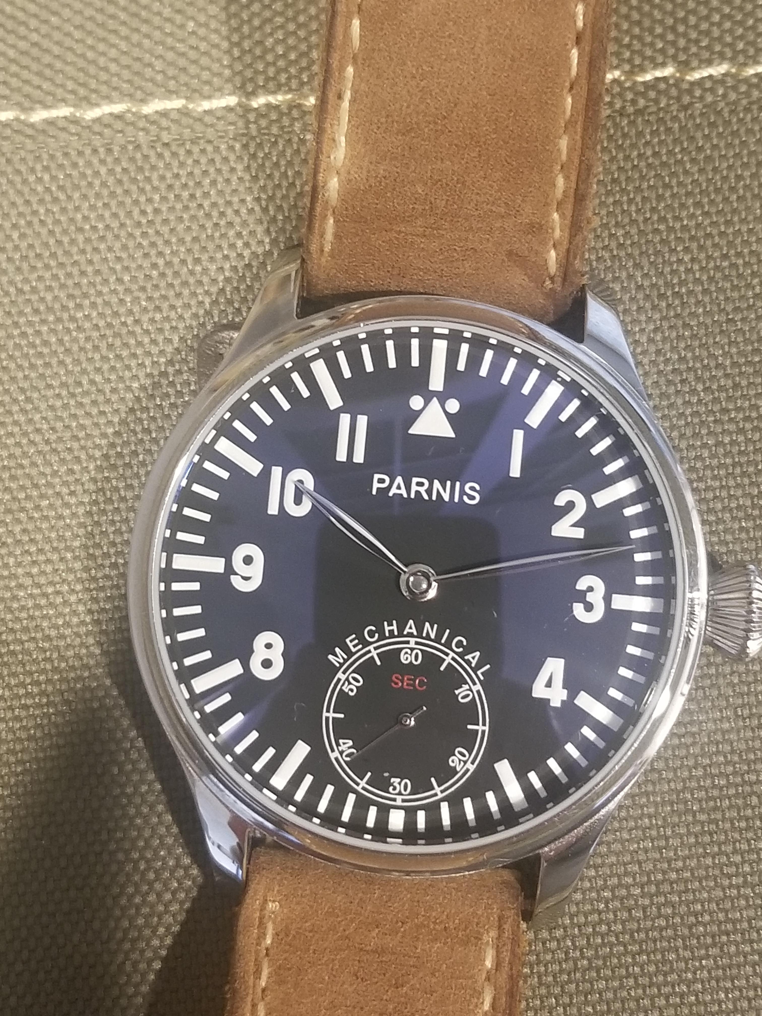 Parnis on sale pilot watch