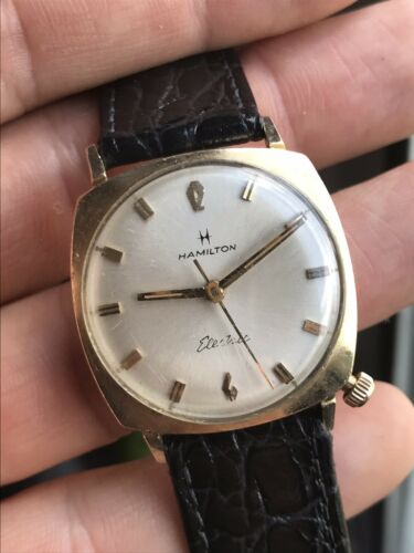 Vintage hamilton sales electric watch