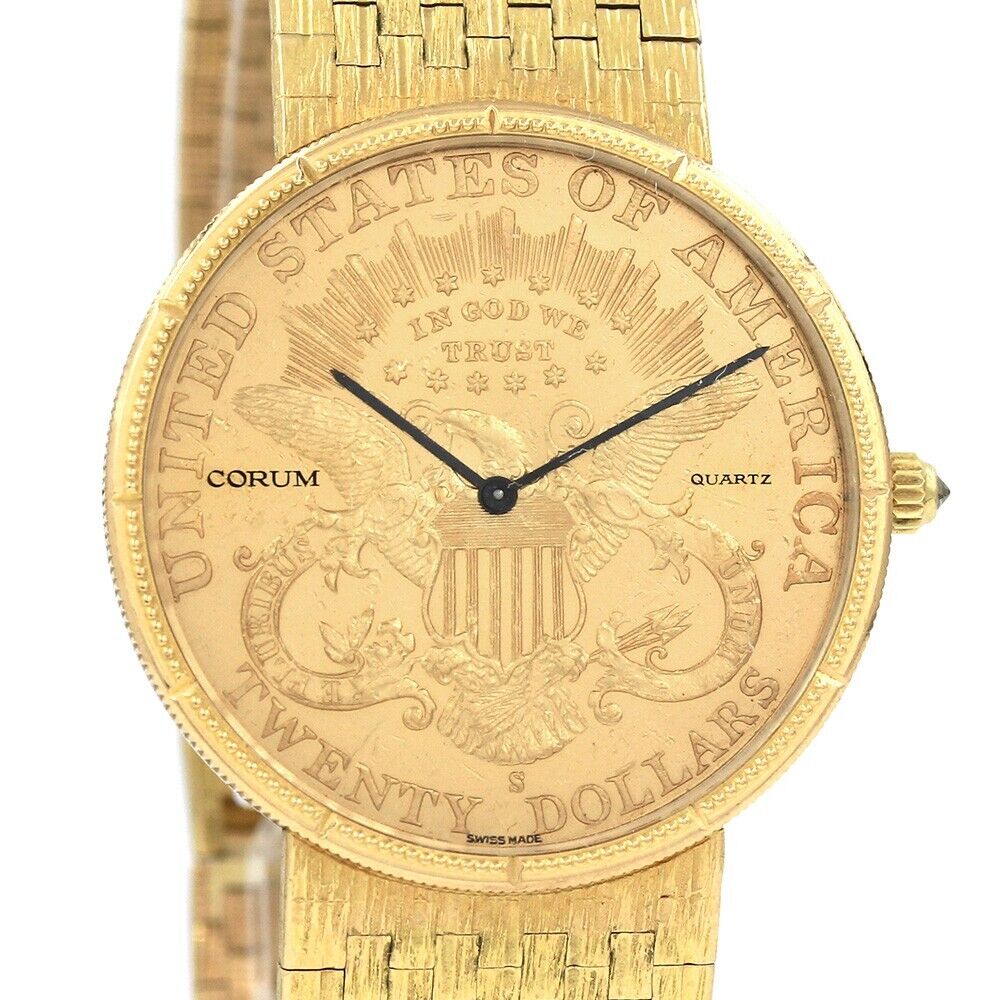 Corum 20 1887 US Gold Double Eagle Original 18K Gold Corum Band