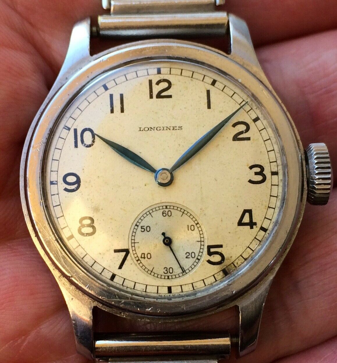 Vintage Longines Tre Tacche 12.68z 32 5mm tretacche sector