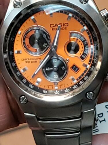 Casio hot sale edifice orange