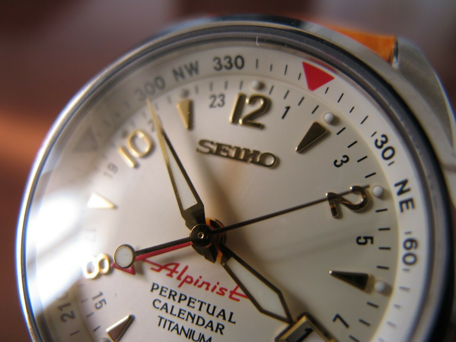 Seiko Alpinist 8F56-00D0 Perpetual Calendar Titanium Quartz Authentic Mens  Watch | WatchCharts