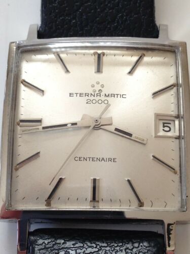 Vintage Eterna.Matic Centenaire 2000 Automatic Men's Watch