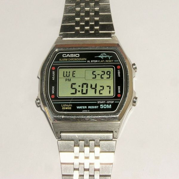 RARE VINTAGE CASIO MARLIN, LCD QUARTZ, [248] W-36, JAPAN... | WatchCharts