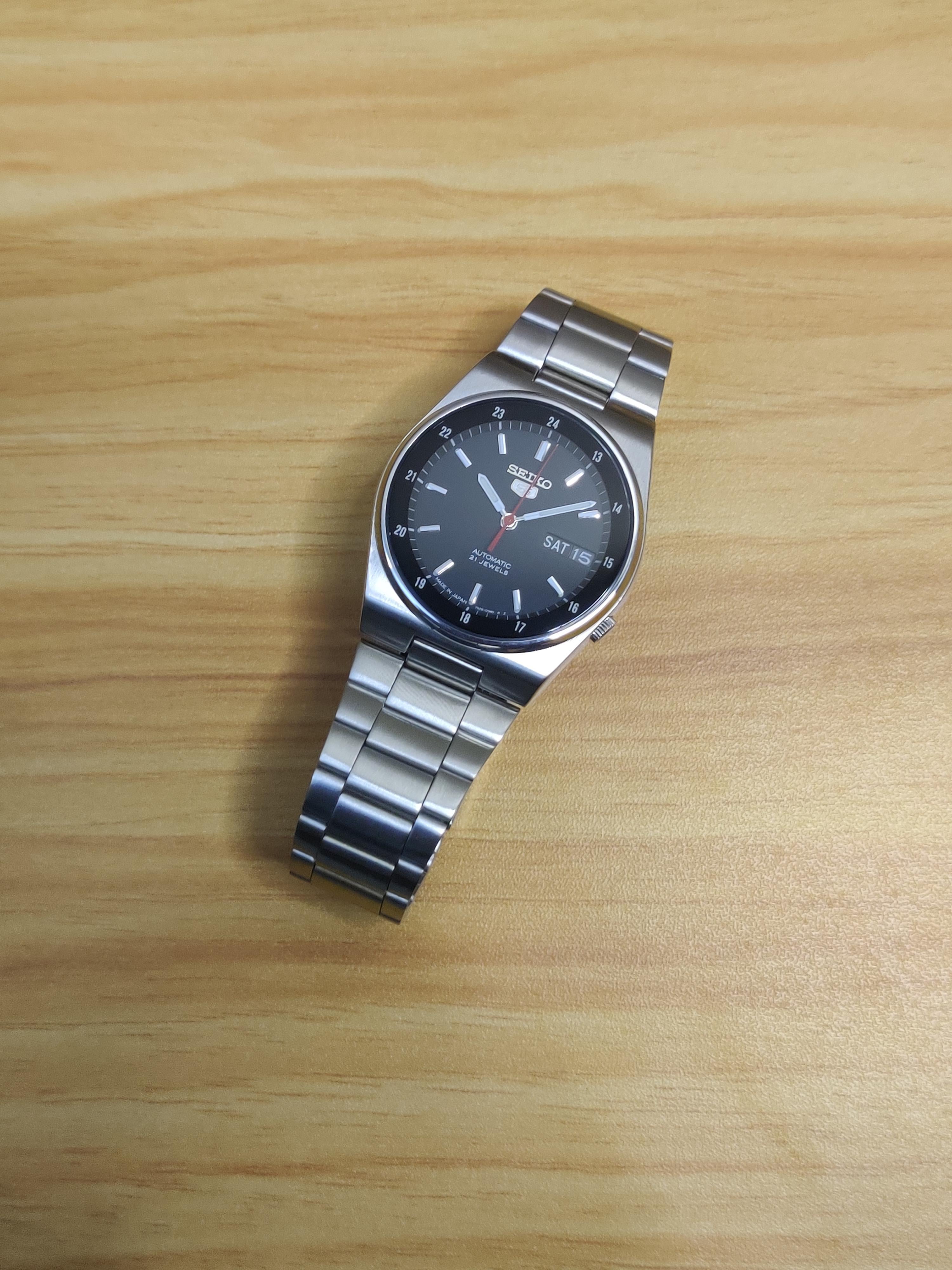 WTS Seiko 5 Automatic RAILWAY TIME 7S26 Movt. 90 only