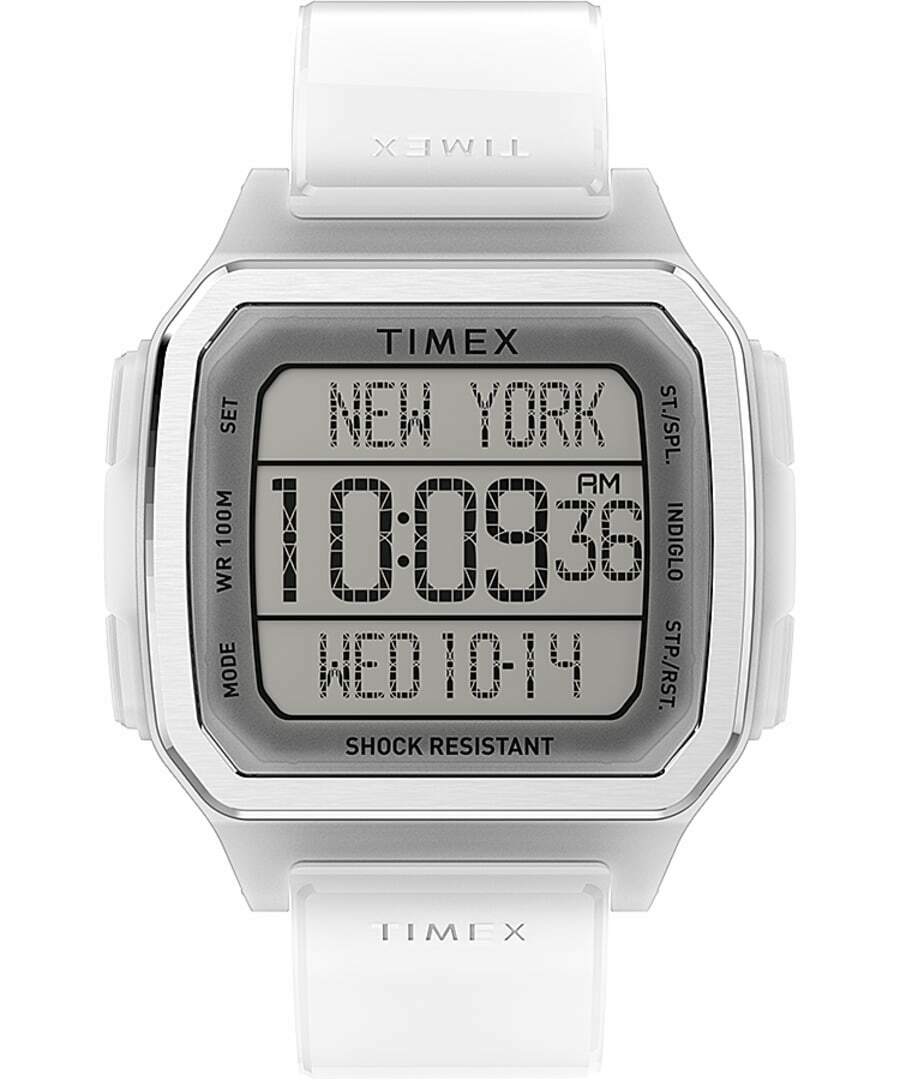 Men's Timex Command Urban™ 47mm Silicone Strap Watch - NEW