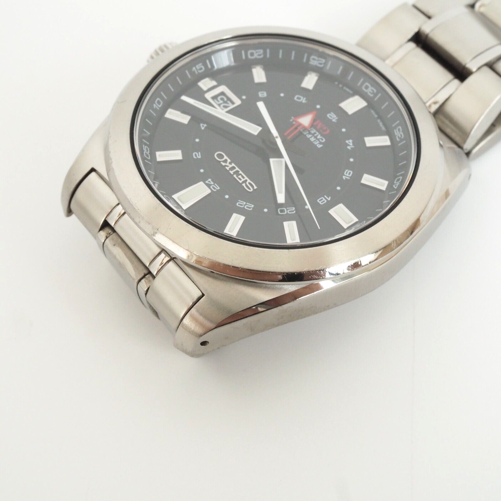 SEIKO セイコー メンズ時計 8F56-00M0 GMTモデル SEIKO セイコー GMT 8F56-00M0 パーペチュアルカレンダー