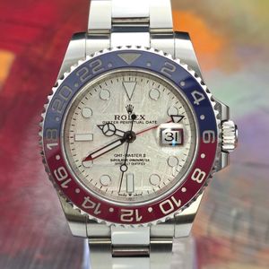 Chart Gallery スタンダード ロレックス GMTマスター Ⅱ 18 ct ホワイトゴールド、M126719BLRO-0002