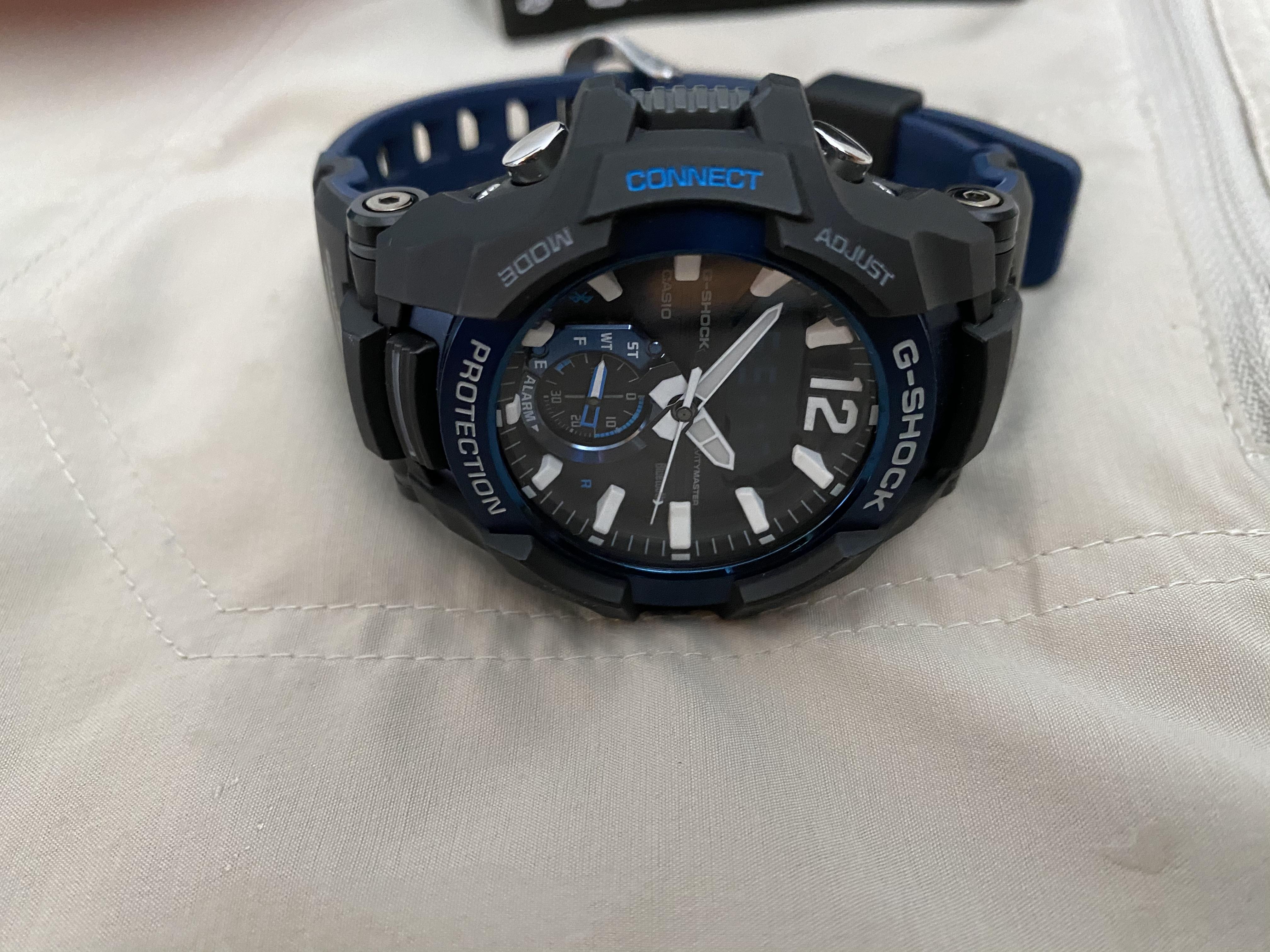 FS: Casio G-Shock GRB100-1A2CR Gravitymaster Tough Solar Connected