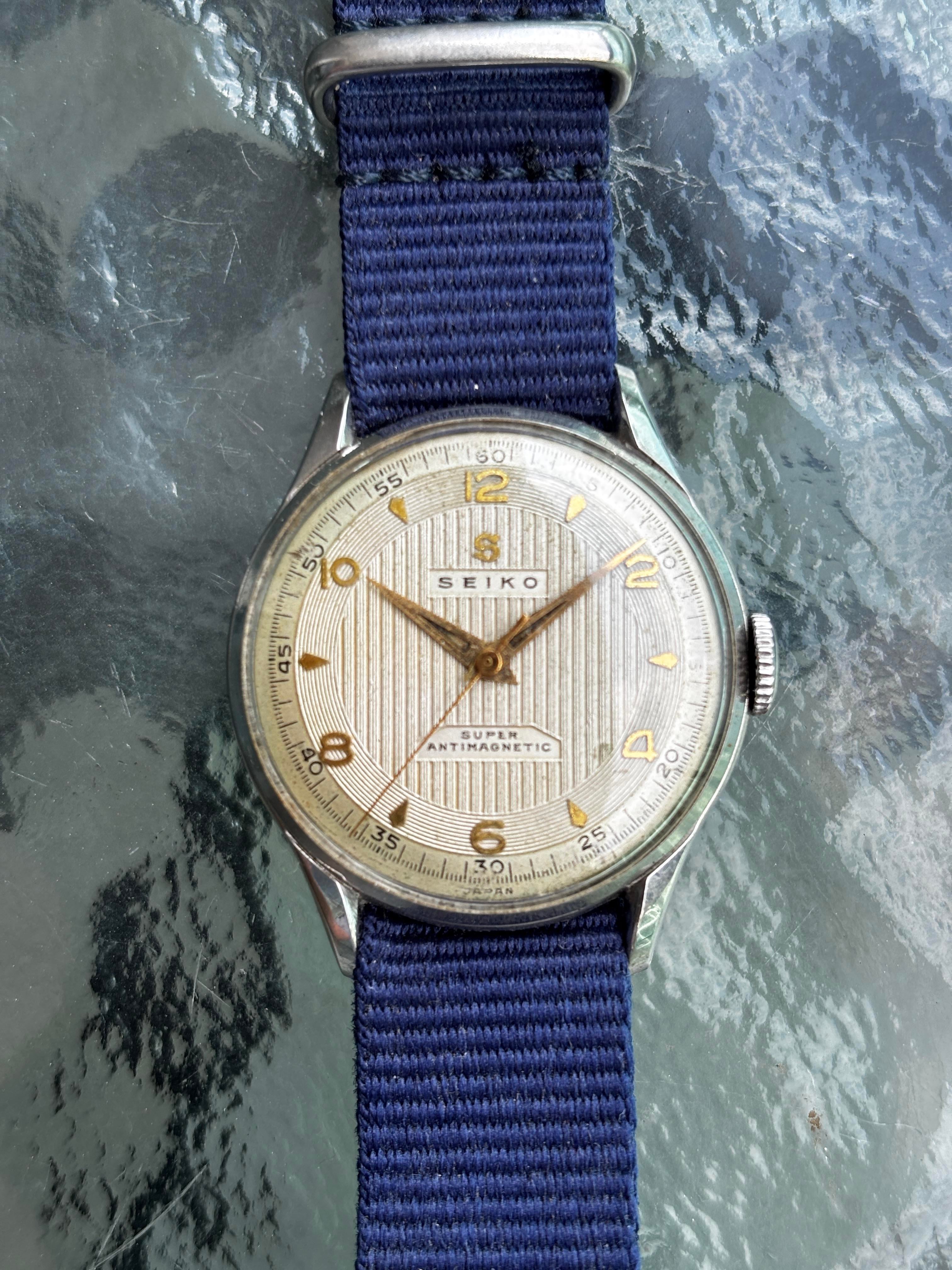 WTS] 1950s Seiko Super Antimagnetic (Ref. 13025) - Rare 