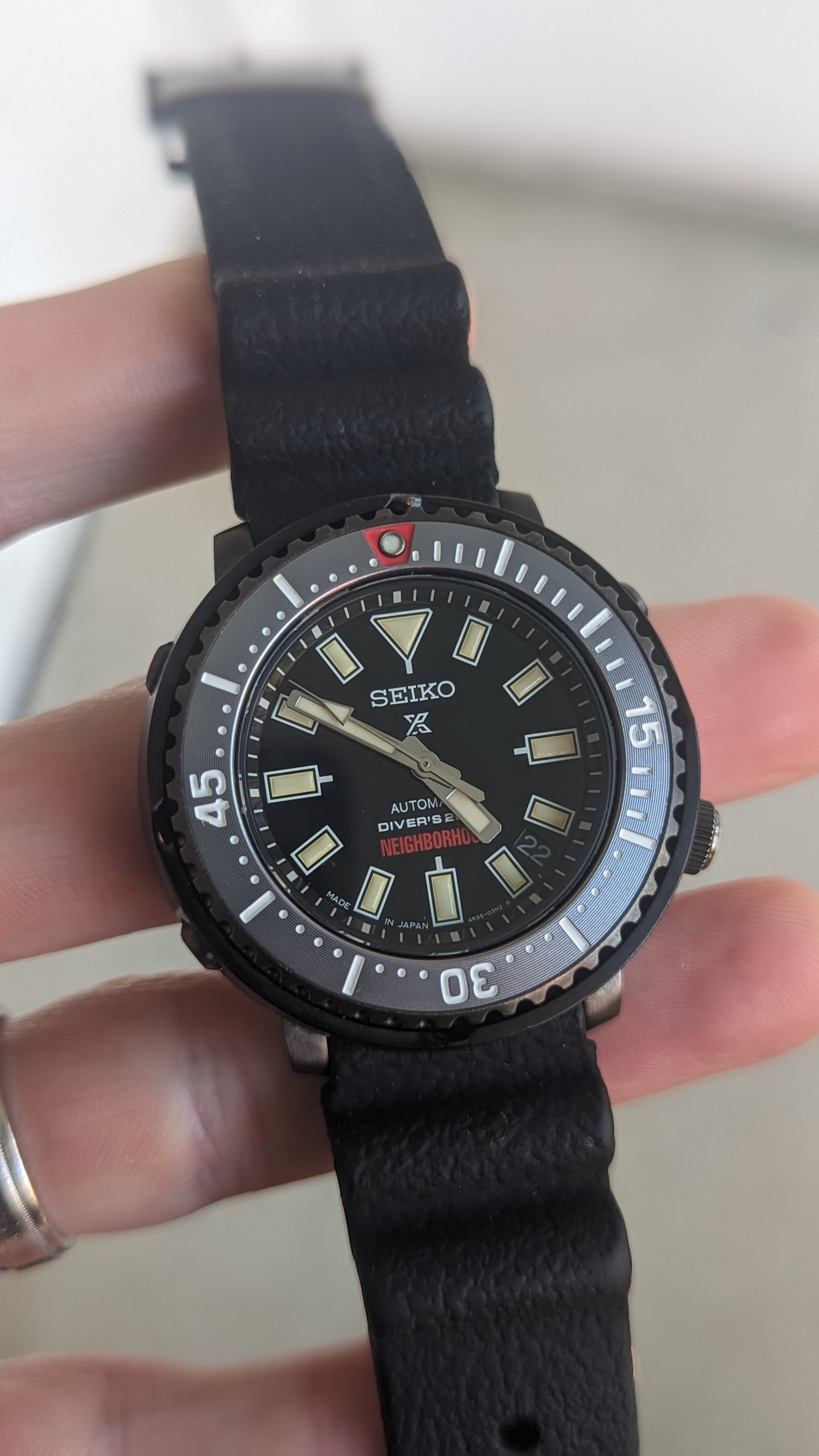 FS: Seiko Prospex Neighborhood Limited Edition SBDY077 Watch 4R35-04M0 |  WatchCharts Marketplace