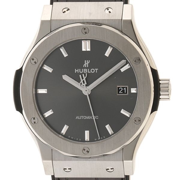 HUBLOT Hublot Classic Fusion 542.NX.7071.LR Gray Stainless Steel x ...