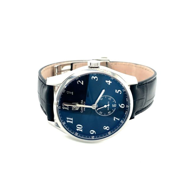 Tag Heuer Carrera Calibre 6 Automatic Leather Strap Men's Watch