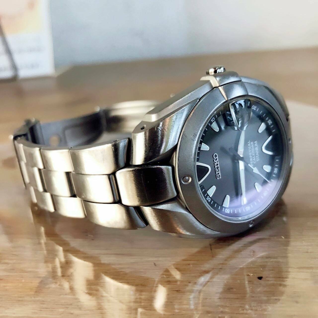 SEIKO PERPETUAL CALENDAR 8F32-0040 Titanium | WatchCharts