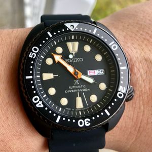 FS: Seiko SBDY005 LE JDM PVD Turtle (99% +, 300 made, Kanji date wheel)  SOLD | WatchCharts