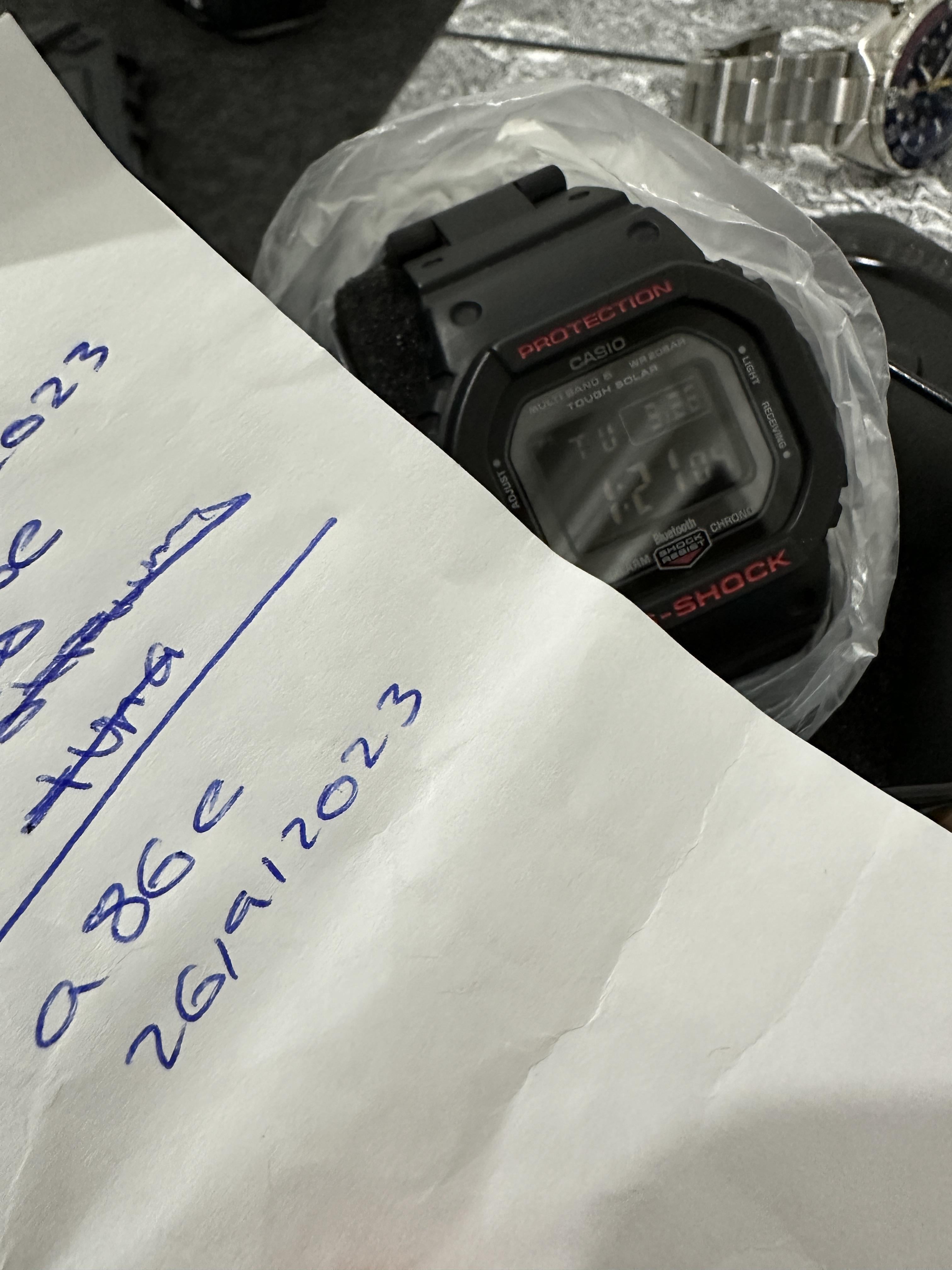 WTS] Casio G-Shock Solar Bluetooth GW-B5600HR-1. $110