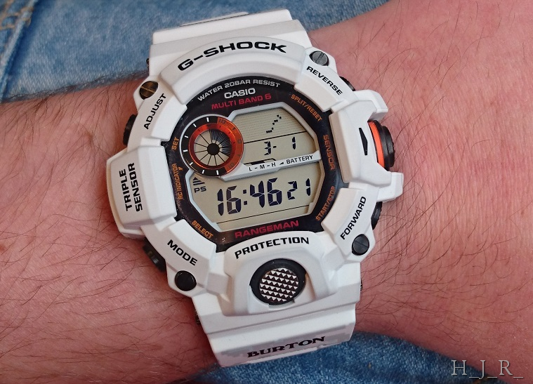 g shock rangeman white