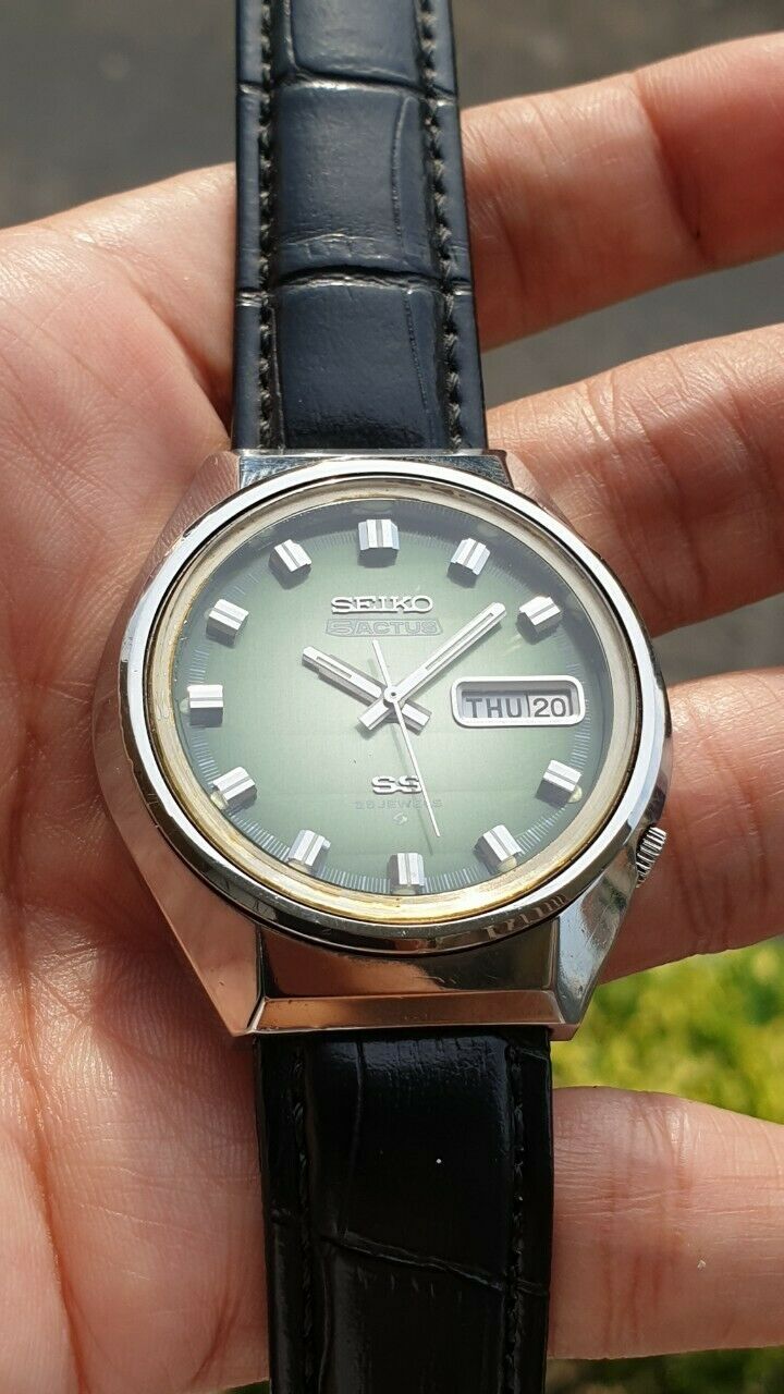 Seiko 5 Actus 6106-7690 SS Vintage Automatic Men's Watch