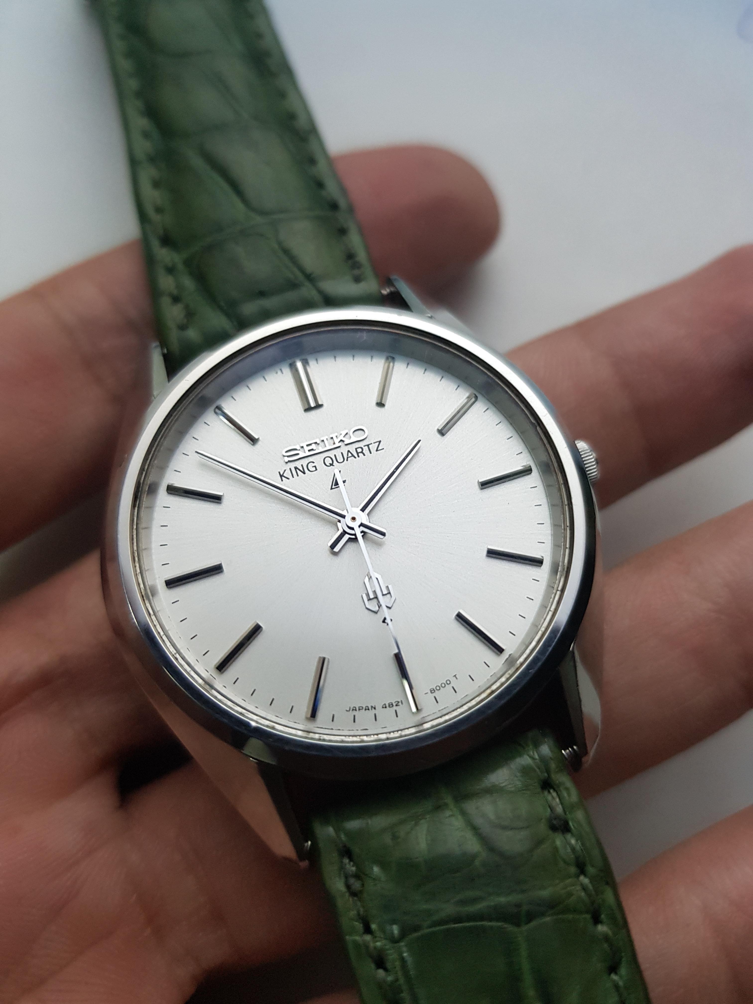 WTS] Seiko King Quartz 4821-8000 Original AR crystal | WatchCharts