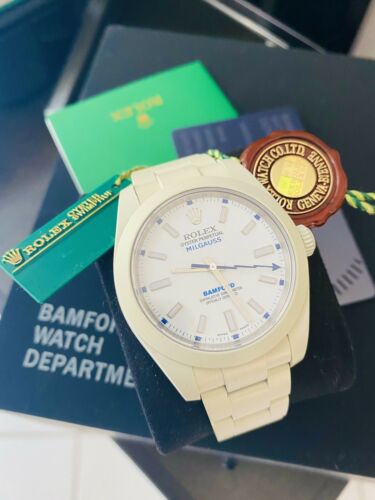 Bamford Milgauss Watches, ref 116400GV, 'Limited Edition' One of 100