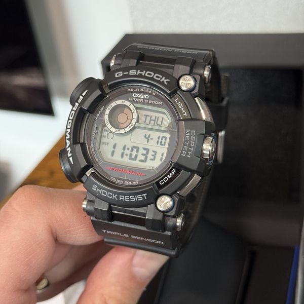 [WTS] Casio G-Shock Frogman GWF-D1000D Depth Sensor - Black/Red Japan ...