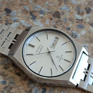 Vintage Seiko Quartz Type II (SQ) JDM 7123 7080 January 1983