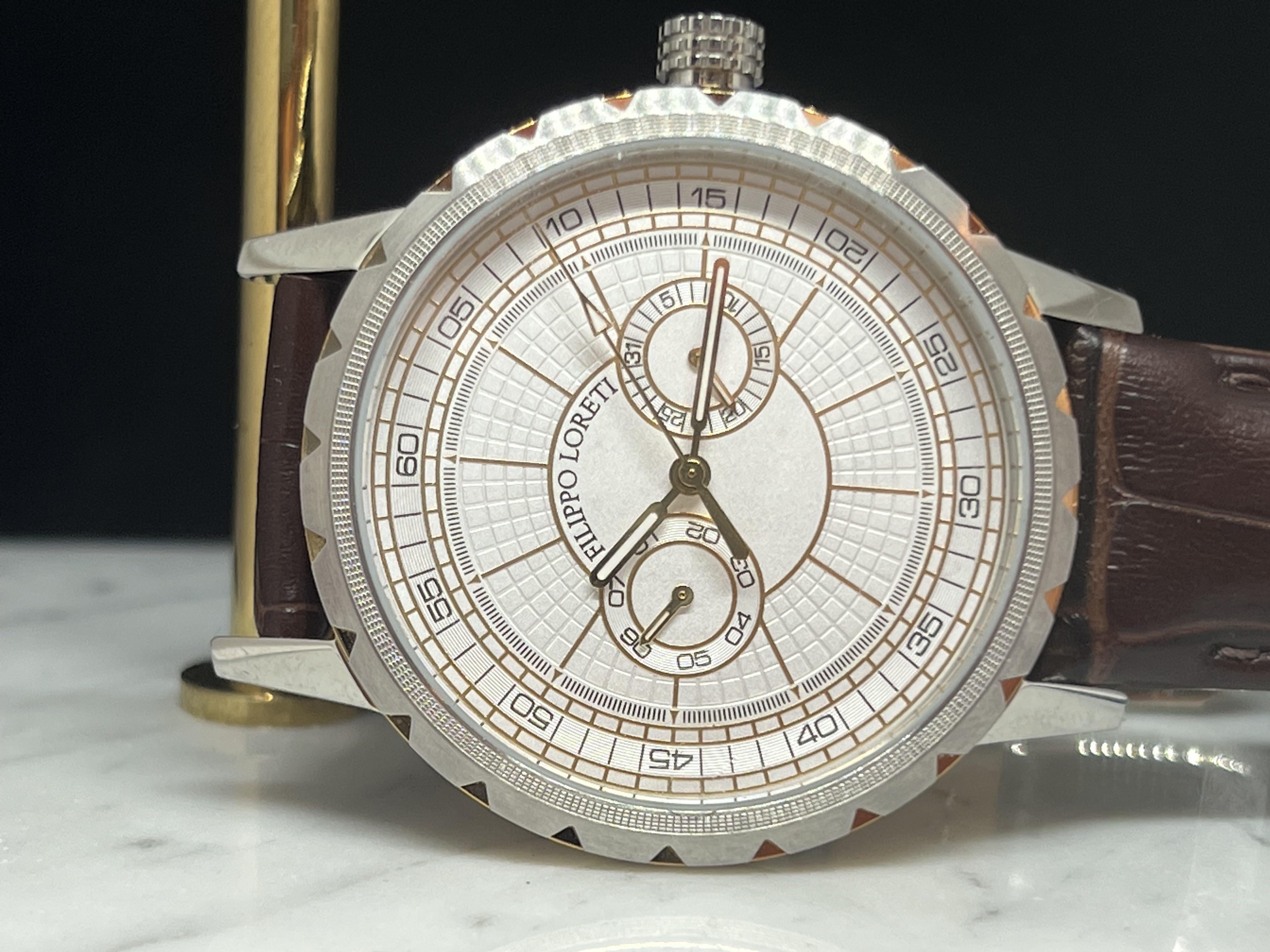 Milano Silver Gold Luxury Watch from Filippo Loreti WTS EU WatchCharts Marketplace