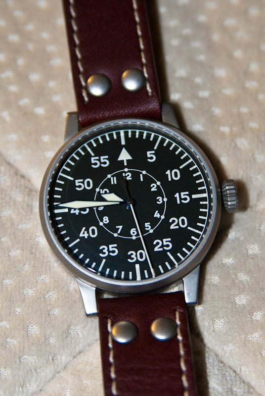 FS: 42mm Laco Flieger B-Dial + Extras! | WatchCharts Marketplace