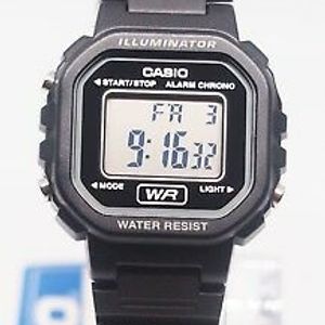 La wh 1a Casio Kids Classic Digital Quartz Black Resin Watch 100 Original New Watchcharts