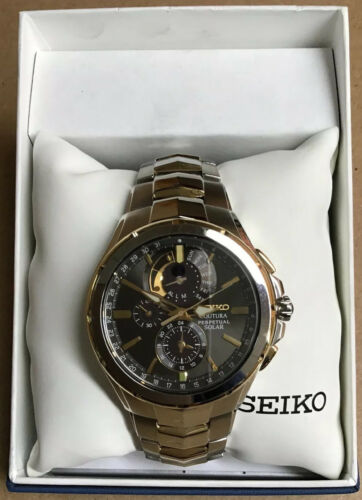 seiko perpetual solar chronograph v198
