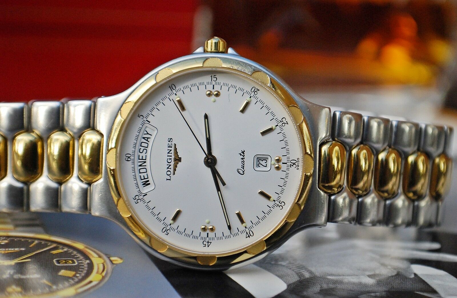 longines conquest day date