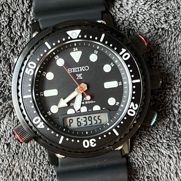 [$275 USD] FS: Seiko SNJ037 Black Limited Edition Arnie | WatchCharts ...