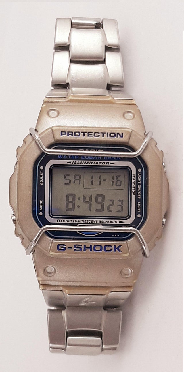 WTS] Casio G-Shock DW-5000BL-2 with Stainless steel bracelet