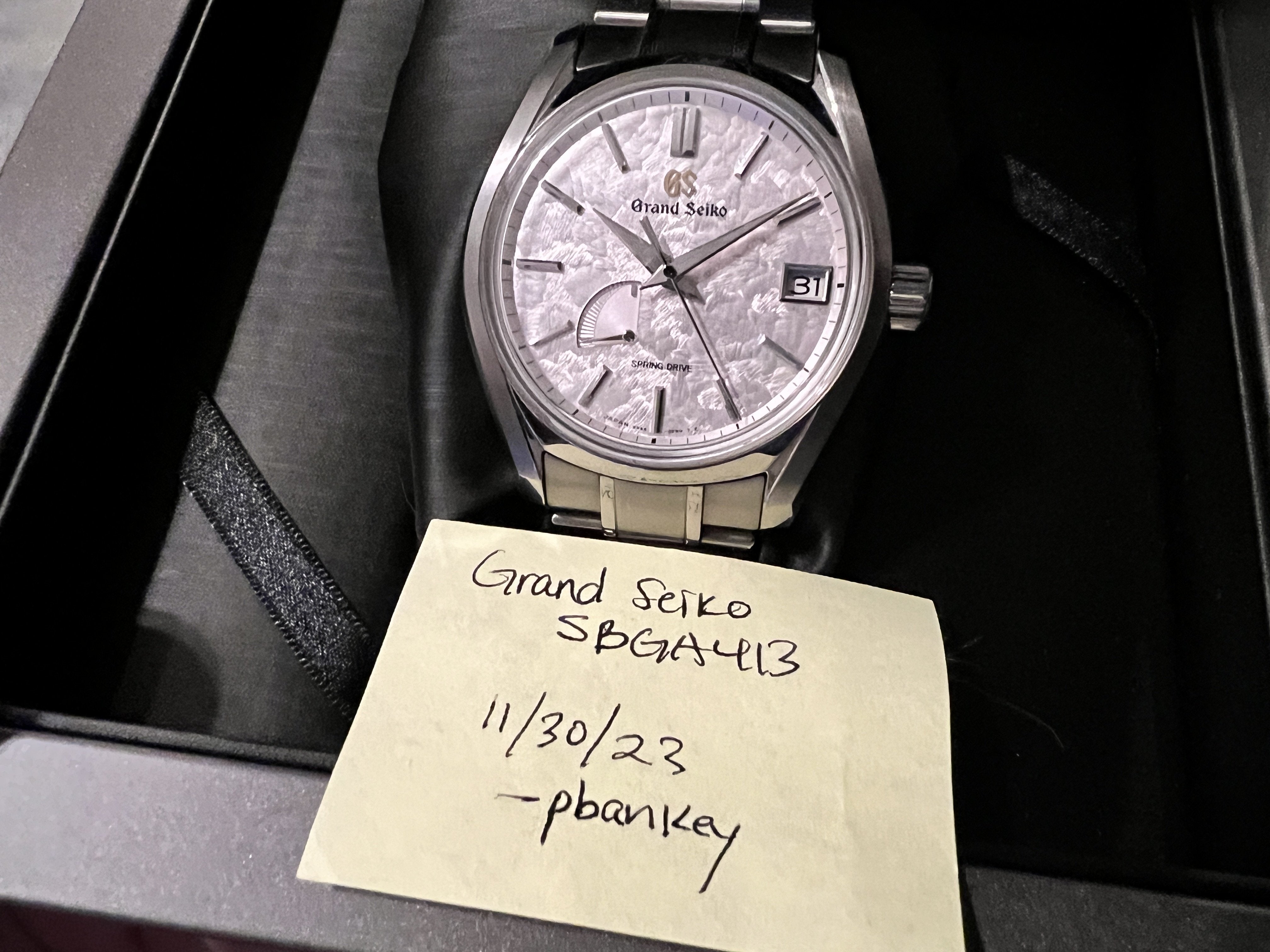 Grand seiko sbga413 online price