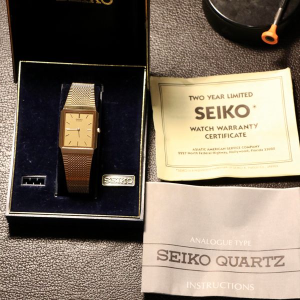 [WTS] Seiko Quartz Dress 1985 NIB w/partial papers | WatchCharts ...