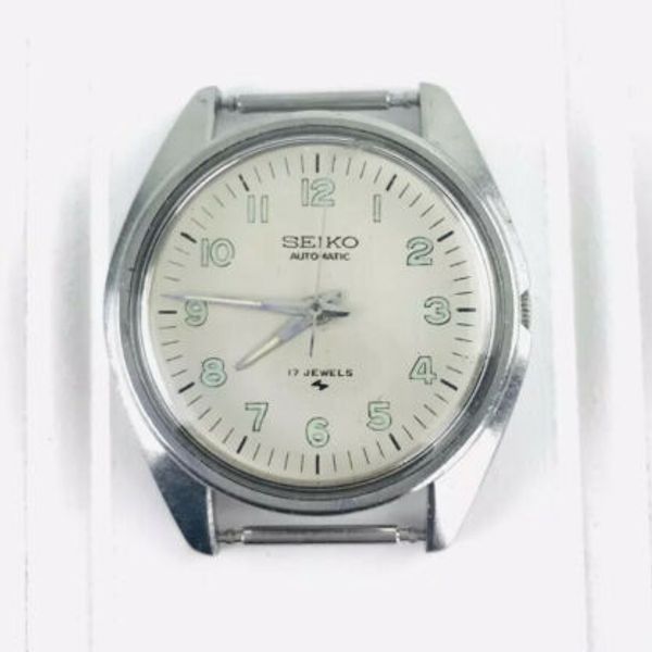 RARE Vtg SEIKO Automatic Winder Watch JAPAN 70018009R 041663 17 JEWELS