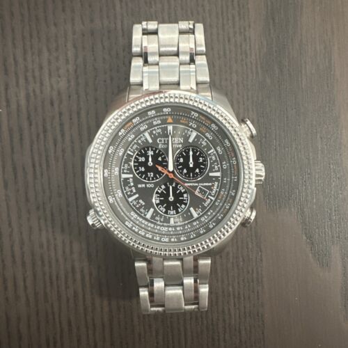 Citizen Eco Drive Watch Stainless Steel E820-S063370 Men's Watch