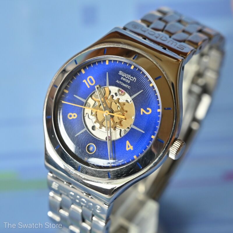 Swatch Irony Automatic Watch YAS409G Midday Sun
