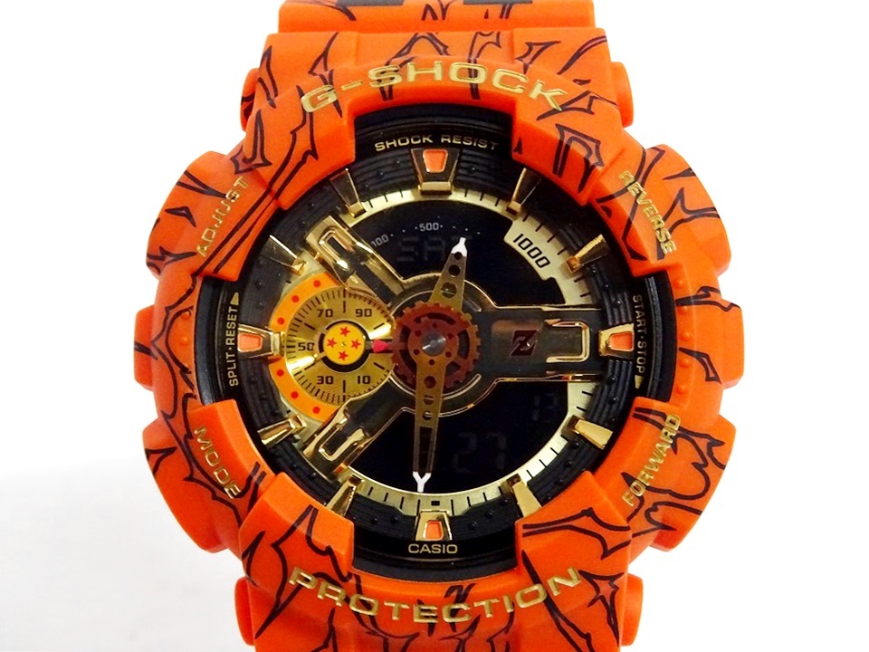 Used] CASIO G-SHOCK GA-110JDB-1A4JR Dragon Ball Z Collaboration Model Casio  G-Shock Men's Watch [Kano store] | WatchCharts Marketplace