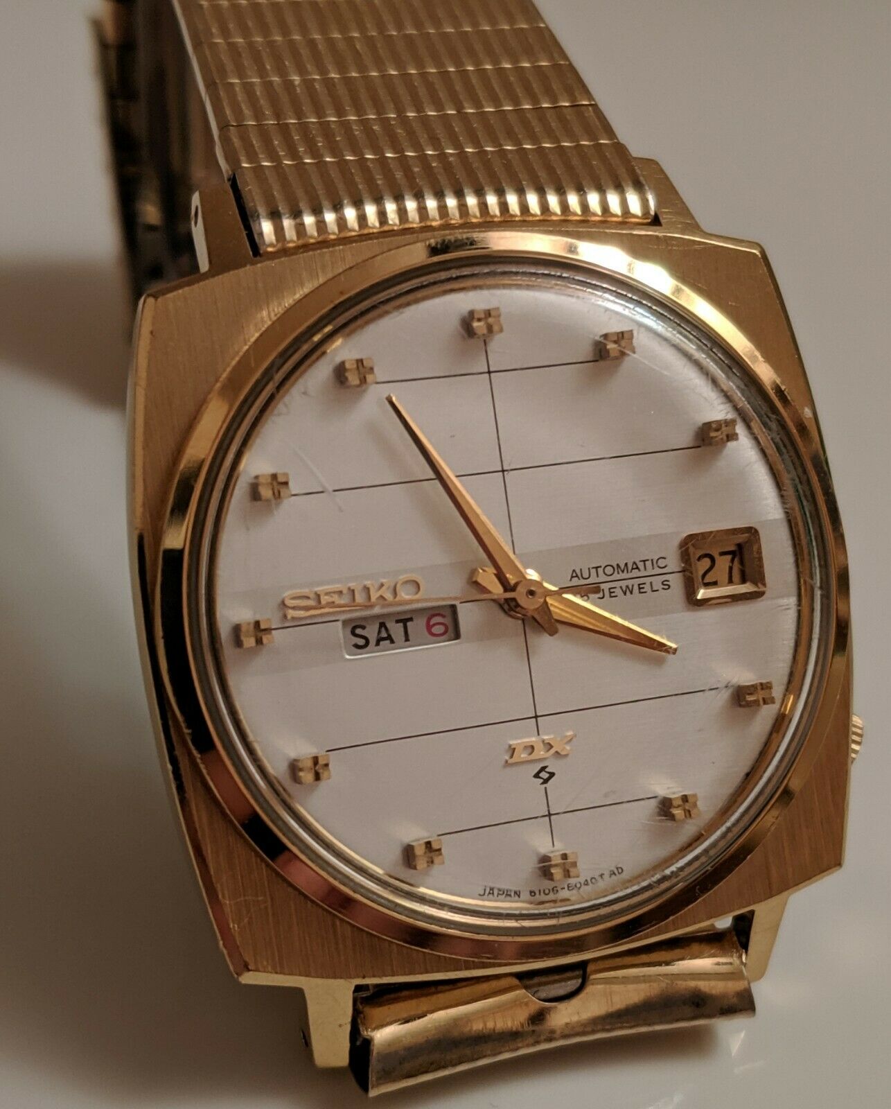 VTG Seiko Dx Sea Lion M88 6106 8030 Day Date Automatic