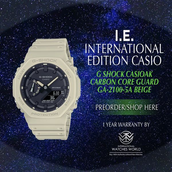 Watch Casio G-Shock Original GA-2100-2AER Carbon Core Guard (CasiOak)