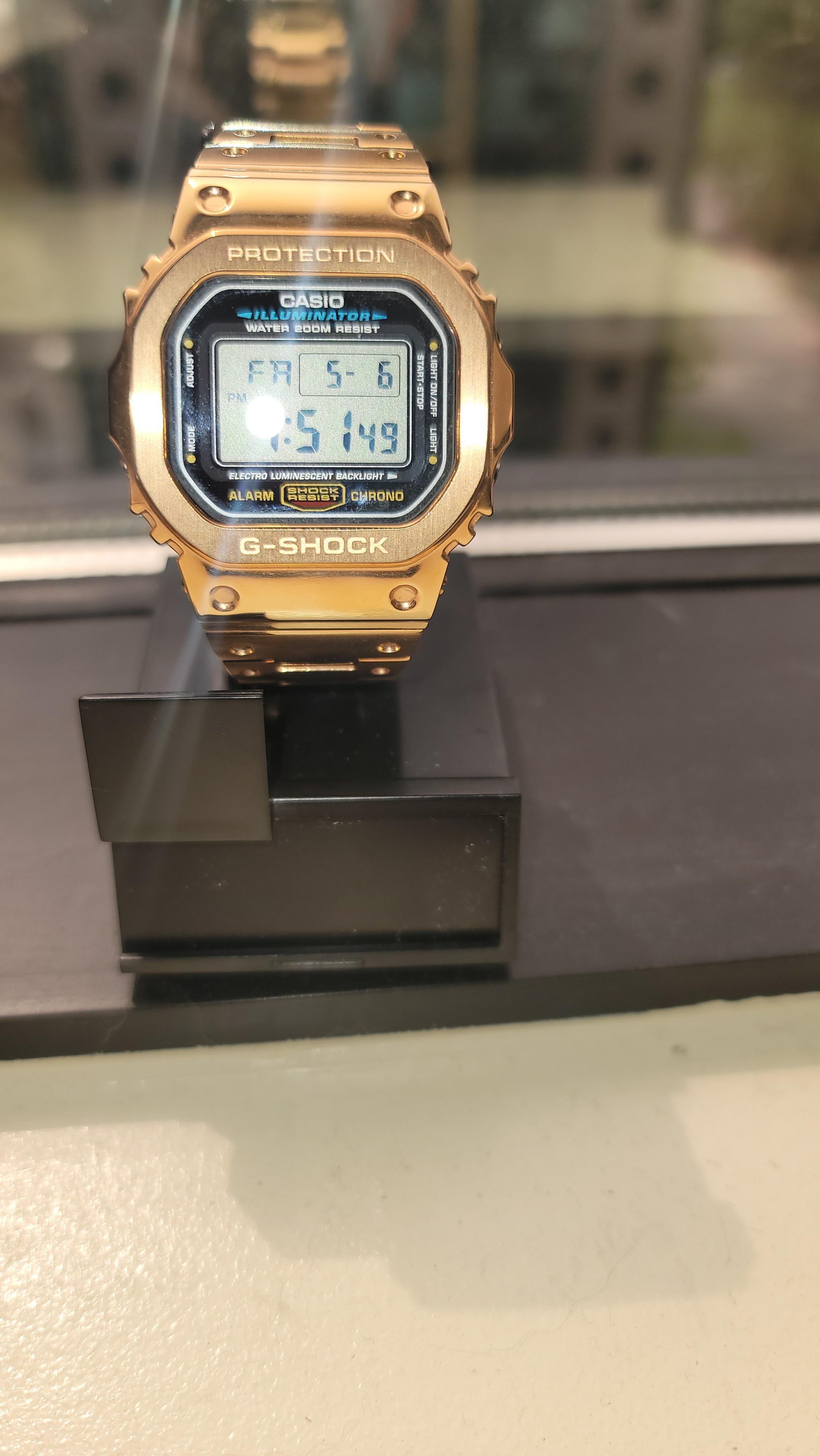 WTS] Casio DW5600E-1V with Rose Gold Case Mod | WatchCharts